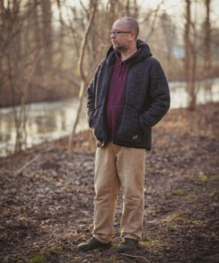 Alwero - Jacke "ALASKEN" Adult, Graphite, Biowolle Ultra Light