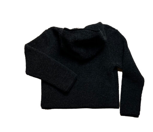 Alwero - Übergangsjacke "YPOS" Adult, Biowolle, Deep Black, ultra light – Bild 3