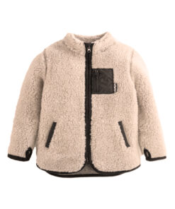 Alwero - Jacke SHERPA, Sand Brown, Biowolle, ultra leicht, unisex