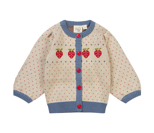 FLÖSS - Cardigan, BETTY, Bio Baumwolle