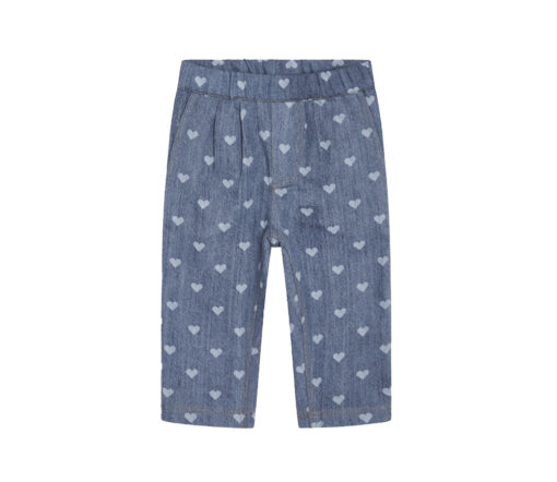 FLÖSS - Jeanshose, LOLLO, mit Herzen, Baumwolle