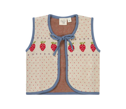 FLÖSS - Weste, BETTY, slate blue, Baumwolle