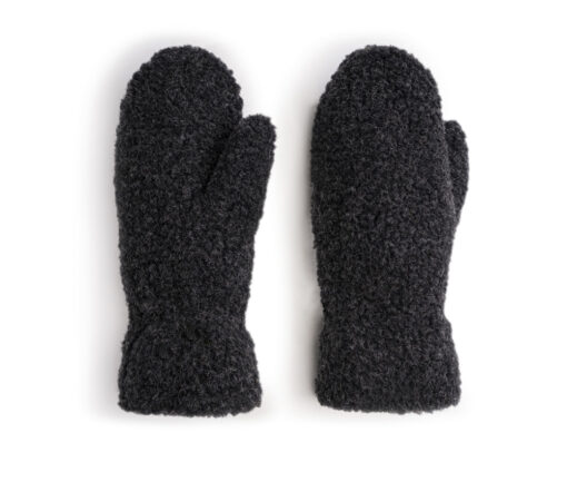 Alwero - Handschuhe, GULLY Adult, Deep Black, Biowolle – Bild 2