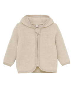 Huttelihut -  Jacke Wollfleece M, camel melange