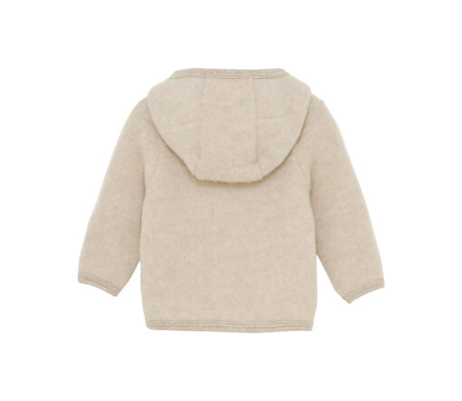 Huttelihut -  Jacke Wollfleece M, camel melange – Bild 2