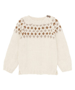 Huttelihut -   Pullover Alpacawolle, off-white