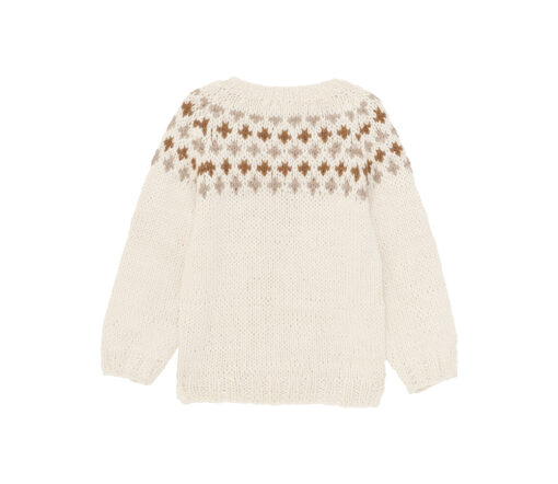 Huttelihut -   Pullover Alpacawolle, off-white – Bild 3