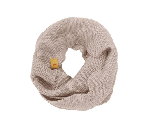 Huttelihut -  Schal "SNOOD", Merino Wolle, coblestone