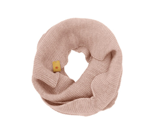 Huttelihut -  Schal "SNOOD", Merino Wolle, mahogany rose