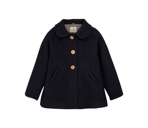 Huttelihut -   Wintermantel, Wolle, dark navy