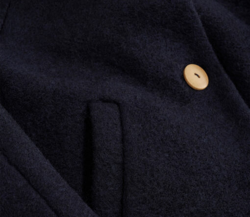 Huttelihut -   Wintermantel, Wolle, dark navy – Bild 3