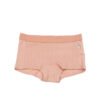 JOHA - Unterhose mit Rüschen, Wolle/Seide, peach