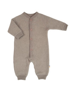 JOHA - Baby Woll-Overall, Merinowolle, sesam