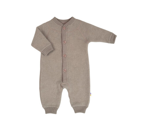 JOHA - Baby Woll-Overall, Merinowolle, sesam
