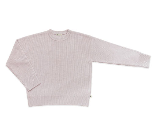 LILLE TONI - Pullover Damen MEIKE, rosewood, Merinowolle
