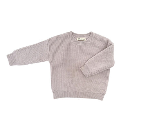 LILLE TONI - Pullover "PAUL", rosewood, Merinowolle