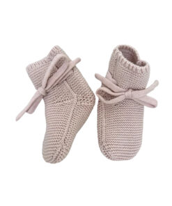 LILLE TONI - Baby Schuhe "TONI", rosewood, Merinowolle