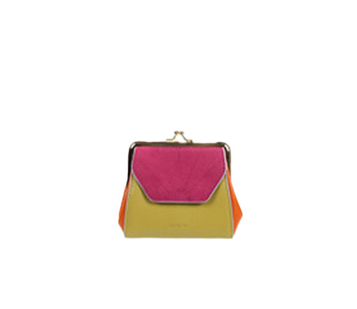 Sticky Sis - The Sticky Sis Club, Portemonnaie il sole | coloré | lemon leaf + arancia orange + positano purple