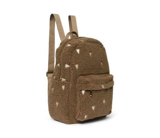 Studio Noos - Rucksack Midi "TEDDY HEARTS" brown LIMITED EDITION – Bild 2