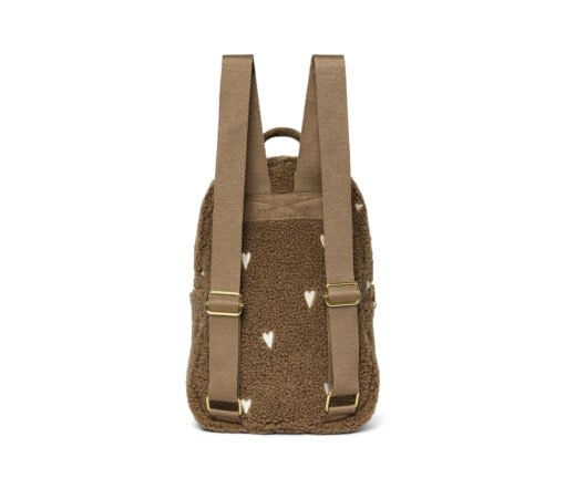 Studio Noos - Rucksack Mini "TEDDY HEARTS" brown LIMITED EDITION – Bild 4