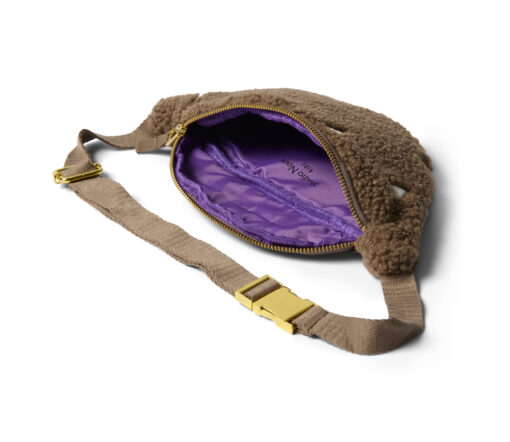 Studio Noos - Mini Bauchtasche "TEDDY HEARTS", brown LIMITED EDITION – Bild 2