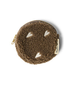 Studio Noos - Wallet "TEDDY HEARTS", brown - LIMITED EDITION