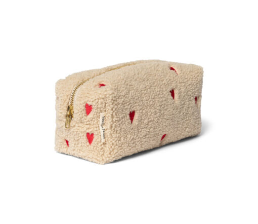 Studio Noos - Pouch "TEDDY HEARTS", beige LIMITED EDITION – Bild 2