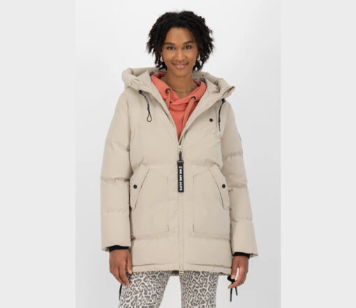 Alife&Kickin - Puffer Parka 'CATHY AK' , Pumice, vegan – Bild 2