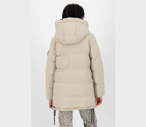 Alife&Kickin - Puffer Parka 'CATHY AK' , Pumice, vegan – Bild 8