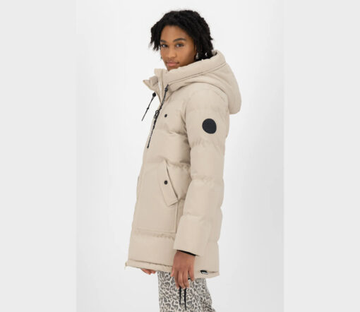 Alife&Kickin - Puffer Parka 'CATHY AK' , Pumice, vegan – Bild 5