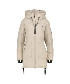 Alife&Kickin - Puffer Parka 'CATHY AK' , Pumice, vegan