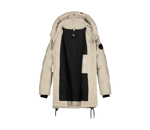 Alife&Kickin - Puffer Parka 'CATHY AK' , Pumice, vegan – Bild 3