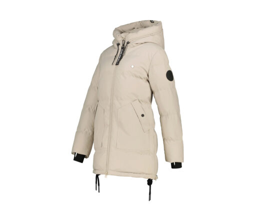 Alife&Kickin - Puffer Parka 'CATHY AK' , Pumice, vegan – Bild 4