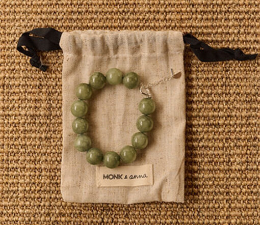 Monk & Anna - Armband, Peridot, Perlen/Stein – Bild 4