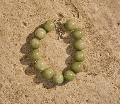 Monk & Anna - Armband, Peridot, Perlen/Stein – Bild 3