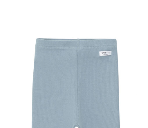 Donsje Amsterdam - Leggings "ELLIE", foggy blue, Biobaumwolle – Bild 2