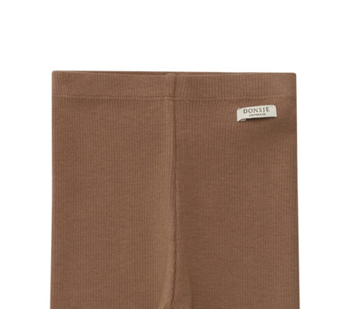 Donsje Amsterdam - Leggings "ELLIE", toffee, Biobaumwolle – Bild 4