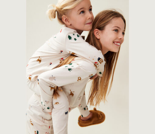 Liewood -  Pyjama Set "Wilhelm" HOLIDAY, Biobaumwolle – Bild 2