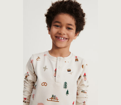 Liewood -  Pyjama Set "Wilhelm" HOLIDAY, Biobaumwolle – Bild 7