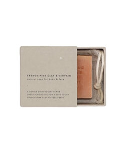Monk & Anna - Seife, french pink clay + vervain