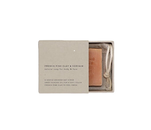 Monk & Anna - Seife, french pink clay + vervain