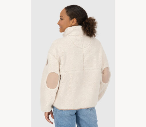 Alife&Kickin - Teddy Jacke 'ANOUK AK G' , Chalk – Bild 5
