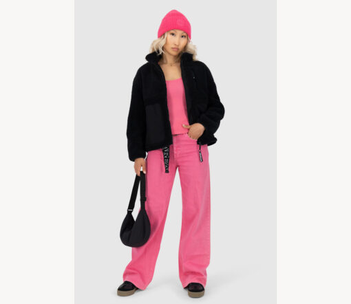 Alife&Kickin - Teddy Jacke 'ANOUK AK G', Moonless – Bild 5