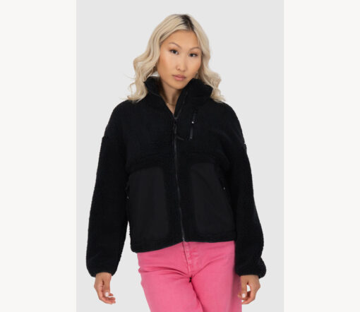 Alife&Kickin - Teddy Jacke 'ANOUK AK G', Moonless – Bild 2
