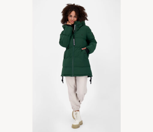 Alife&Kickin - Puffer Parka 'CATHY AK' , Dark Forest, vegan – Bild 2