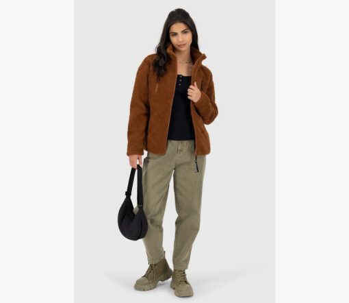 Alife&Kickin - Teddy Jacke 'KALUA AK G', nutschell, unisex – Bild 5