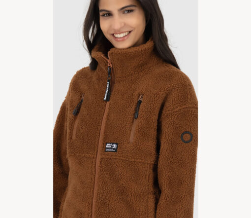 Alife&Kickin - Teddy Jacke 'KALUA AK G', nutschell, unisex – Bild 3