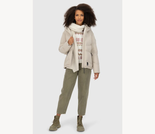 Alife&Kickin - Puffer Jacke 'LEONA AK' , Pumice, vegan – Bild 5