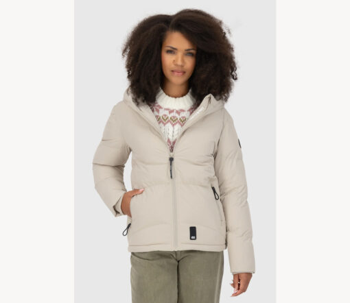 Alife&Kickin - Puffer Jacke 'LEONA AK' , Pumice, vegan – Bild 2