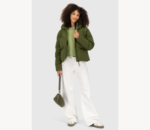 Alife&Kickin - Puffer Jacke 'MURIEL AK' , Sea Kelp, vegan – Bild 6